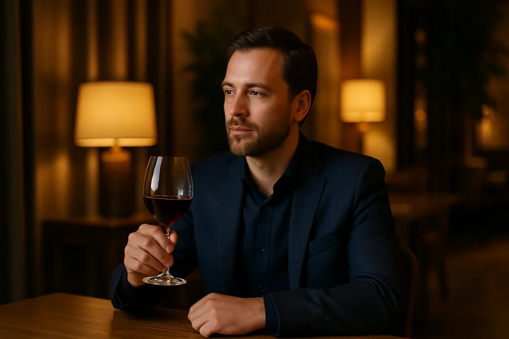 ritual do vinho, vinho em casa, degustação de vinho, como servir vinho, taça de vinho, experiência com vinho