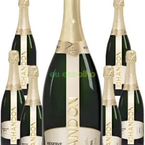 Kit Chandon Reserve Brasil Brut 6 de 750ml + 1 de 1,5lt