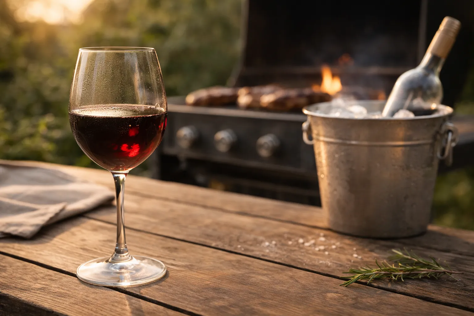 Temperatura ideal do vinho para churrasco