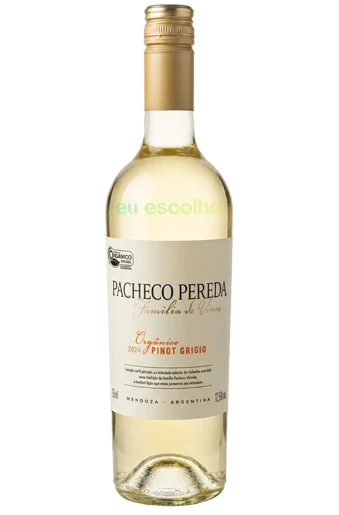 Vinho Pacheco Pereda Familia Pinot Grigio Orgânico